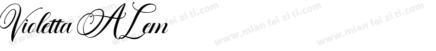 Violetta AL0em字体转换